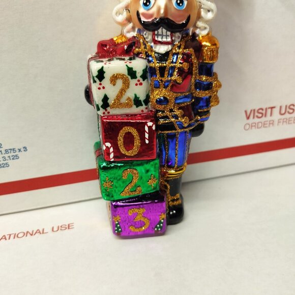 Christopher Radko CRACKIN' GOOD YEAR CHRISTMAS 2023 Ornament (1021654) 6.25In - Picture 12 of 13